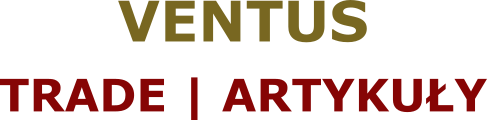 Logo Ventus Trade Artykuły